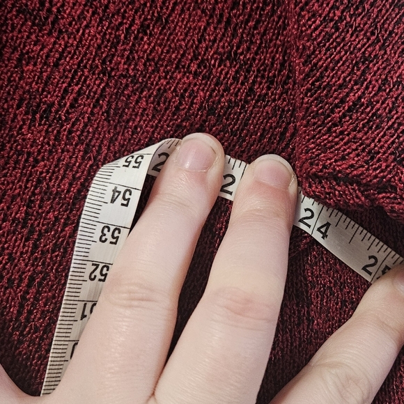 Alya Open Back Maroon Sweater! - Picture 5 of 6